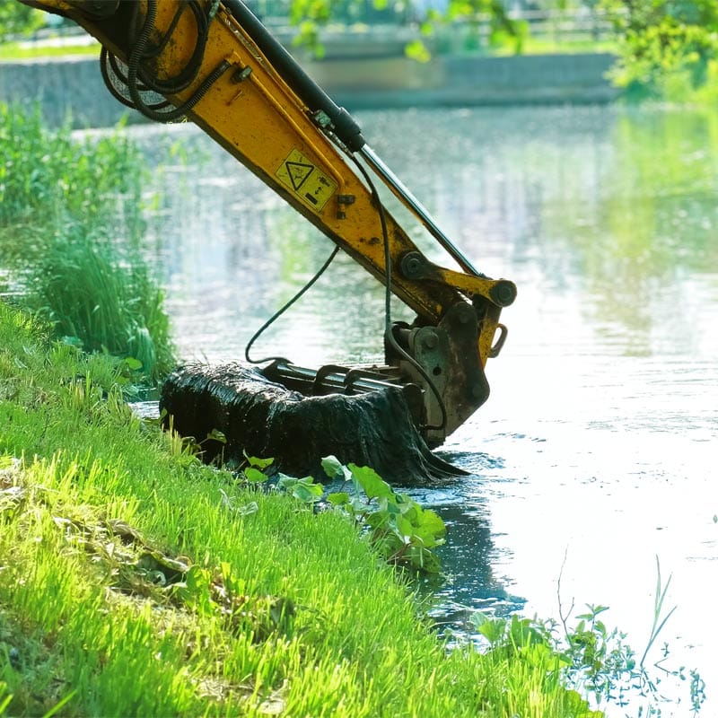 Sediment Removal | Dredging | McCloud Aquatics